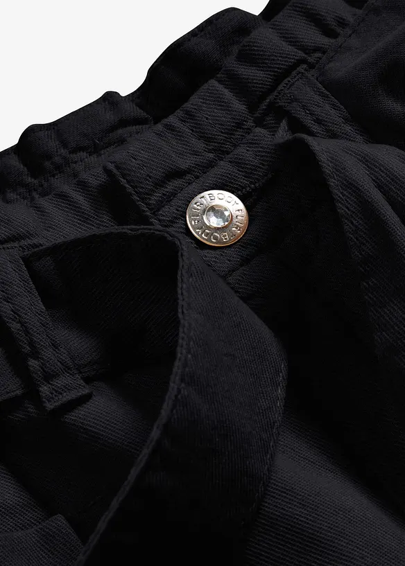 Pantalon 7/8 à taille élastiquée, 100% coton, bonprix