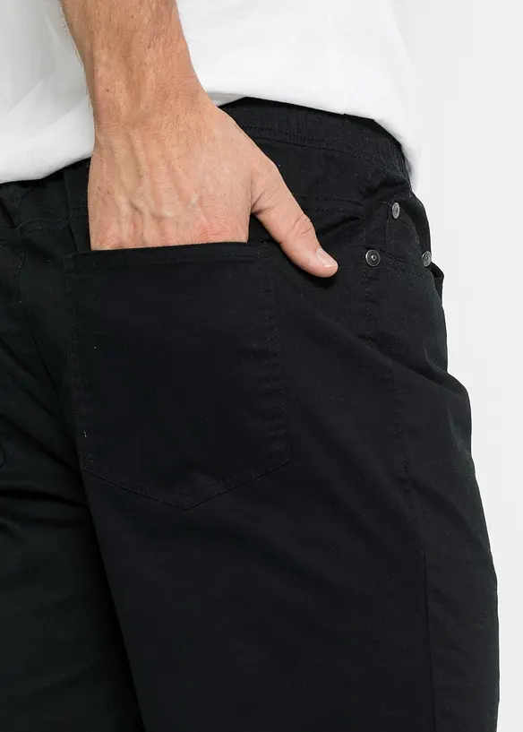 Pantalon jogger droit et extensible, regular, bonprix