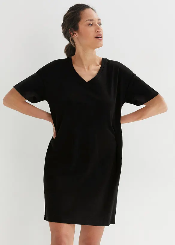 Lot de 2 robes oversize 100% coton, bonprix