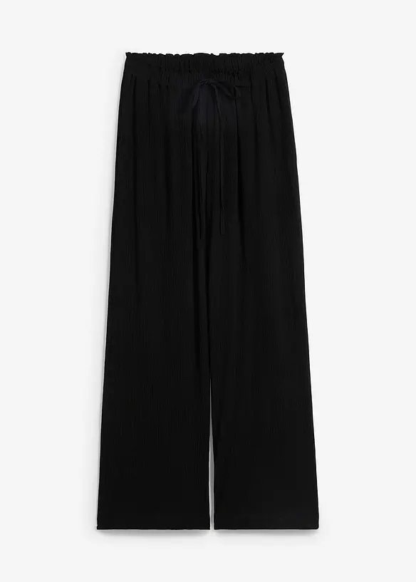 Pantalon palazzo 100% viscose, bonprix