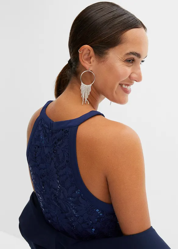 Maxikleid mit Spitze, bonprix