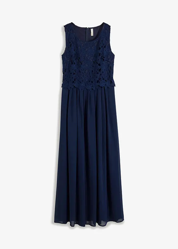 Maxikleid mit Spitze, bonprix