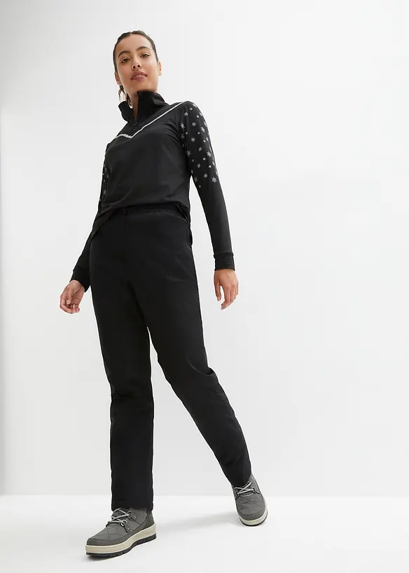 Thermohose mit Fleecefutter und Komfortbund, wasserdicht, bonprix