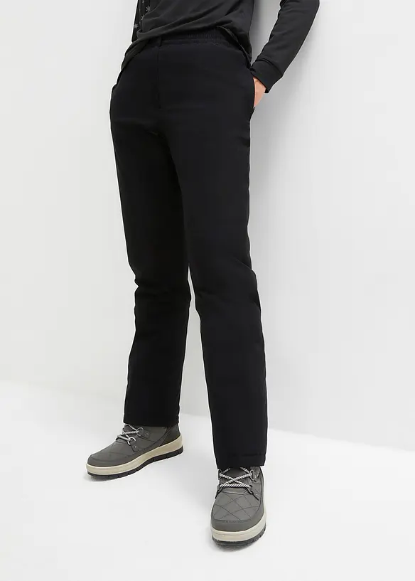 Thermohose mit Fleecefutter und Komfortbund, wasserdicht, bonprix