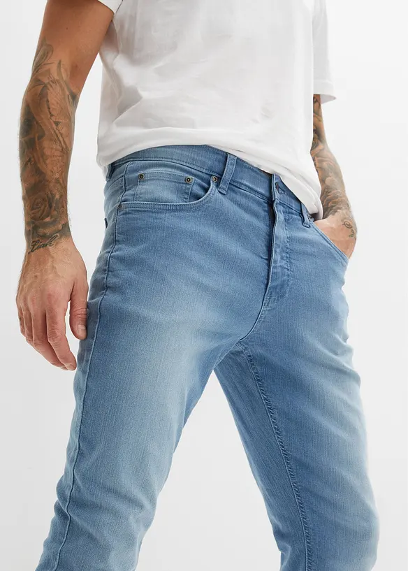 Jean slim extensible, droit, bonprix
