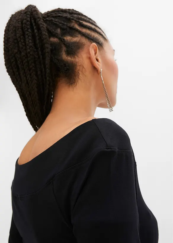 Carmenshirt in Viskose-Mix, bonprix