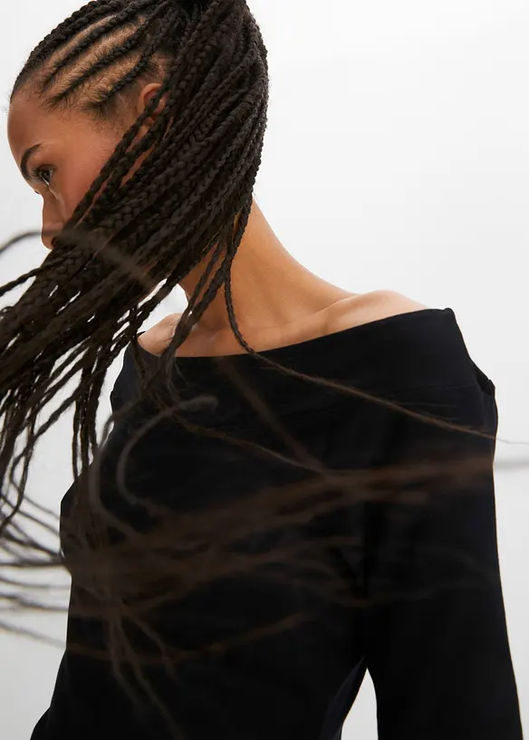 Carmenshirt in Viskose-Mix, bonprix