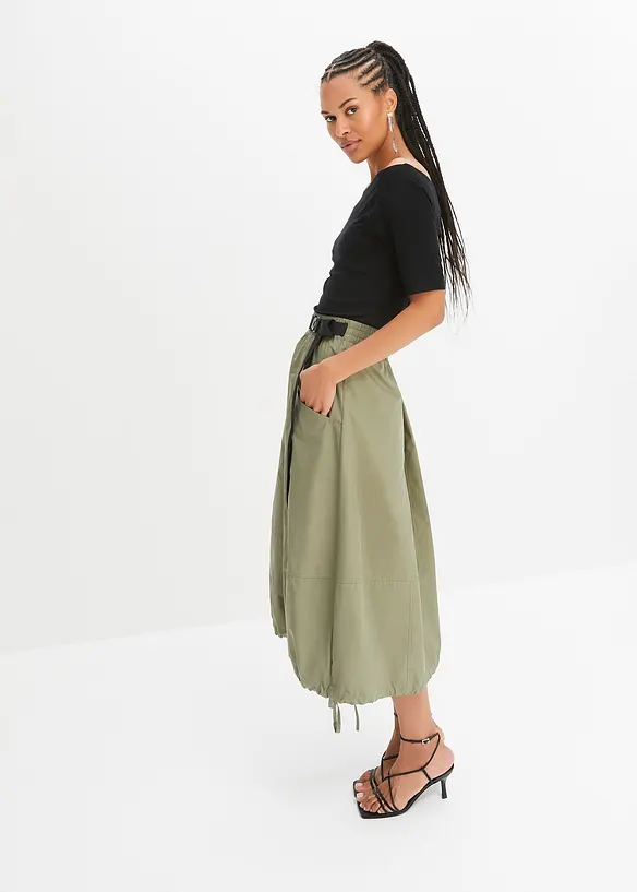 Carmenshirt in Viskose-Mix, bonprix