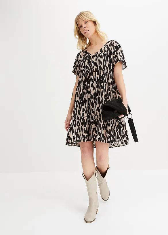 Robe-tunique en viscose fluide, bonprix