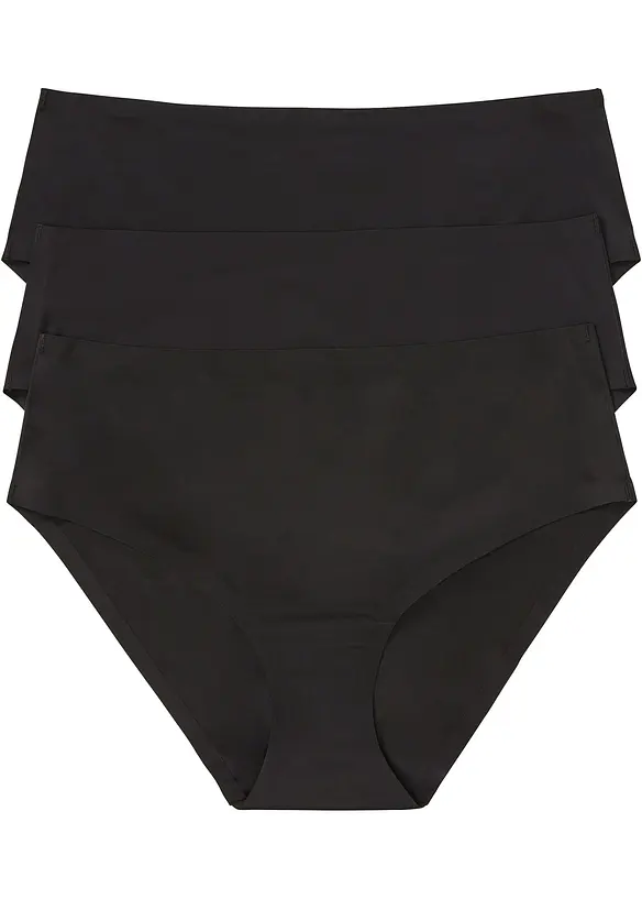 Lot de 3 culottes sans couture Feel Comfort, bonprix