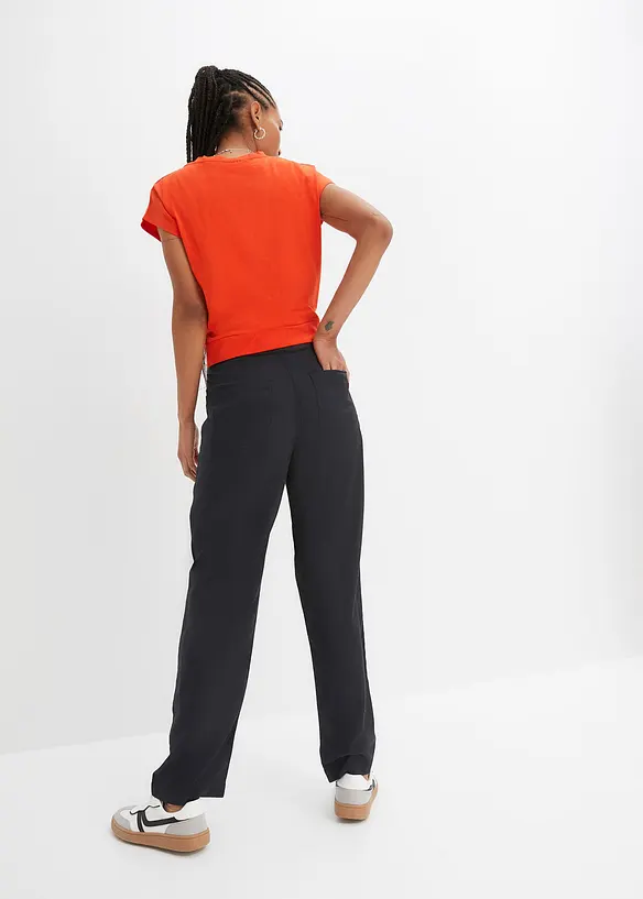 Leichte Cargohose aus fließendem Lyocell, bonprix