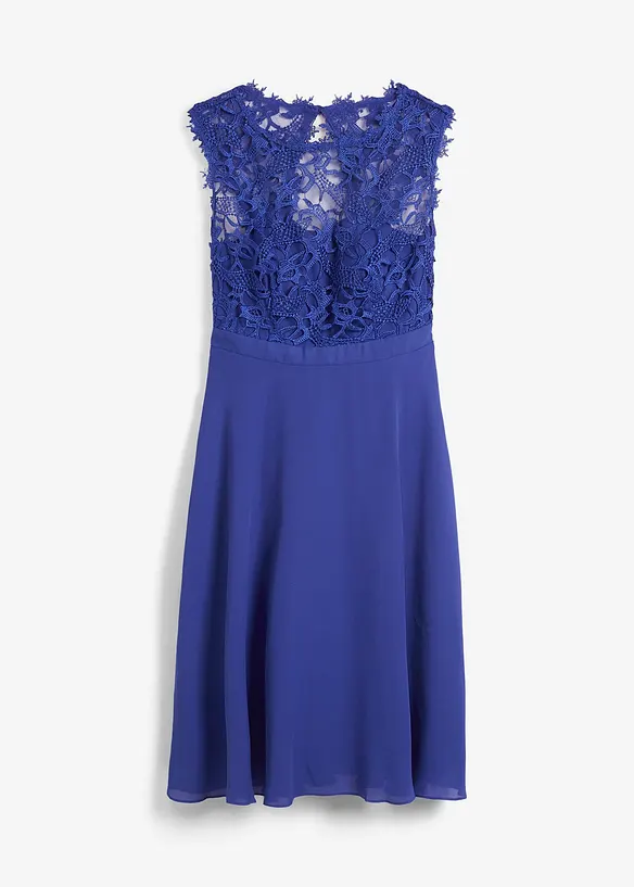 Minikleid mit Spitze, bonprix