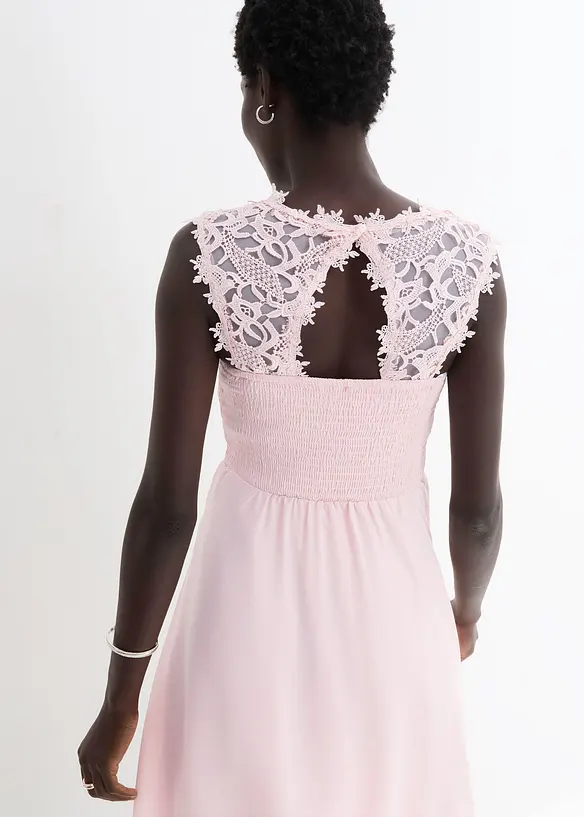 Minikleid mit Spitze, bonprix