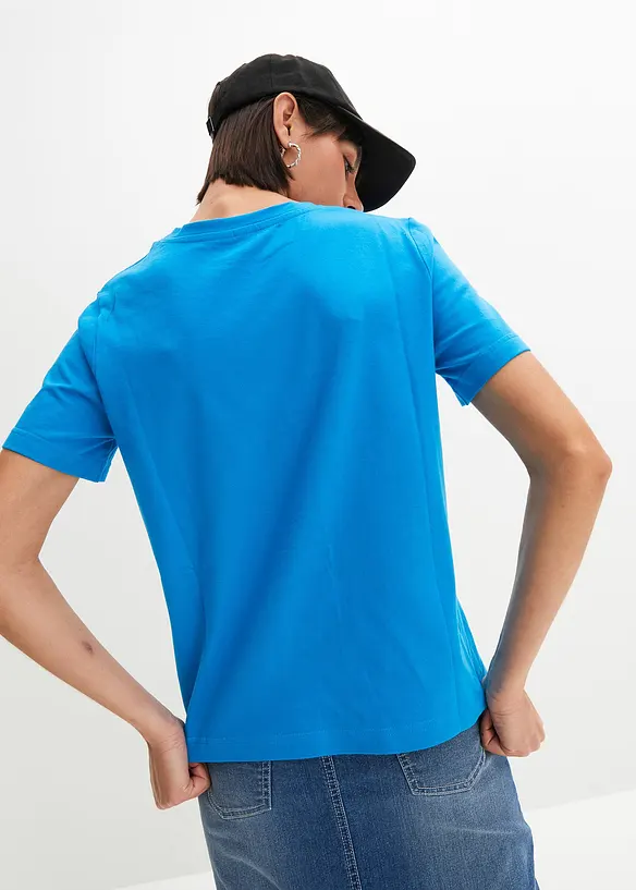 T-Shirt aus reiner Baumwolle, bonprix