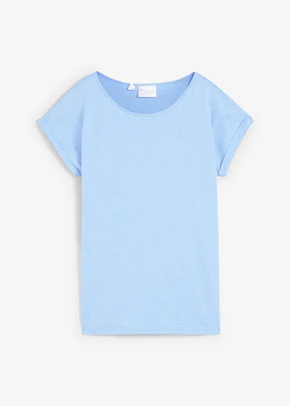 T-shirt coton et soie, bonprix