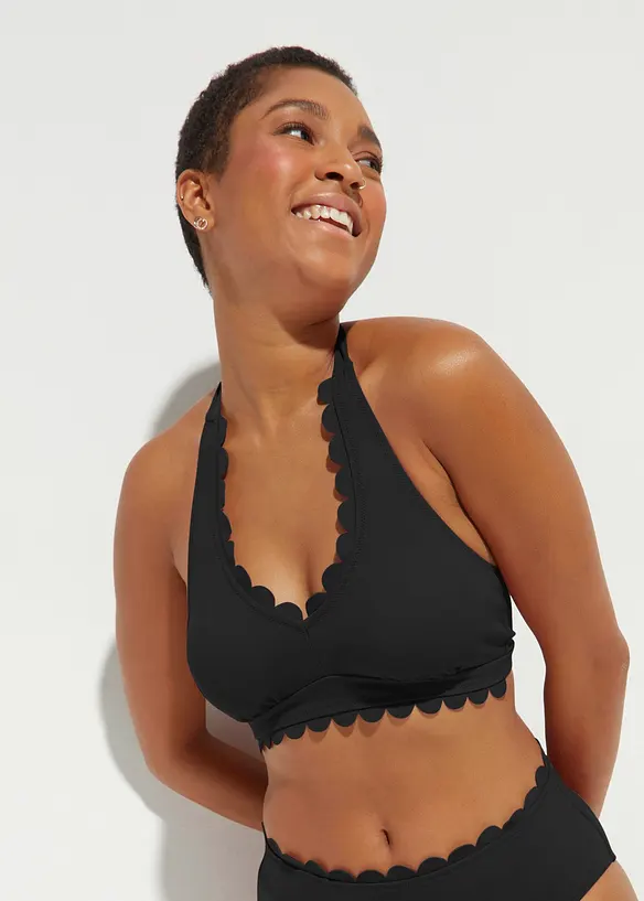 Neckholder Bikini (2-tlg.Set) aus recyceltem Polyamid, bonprix