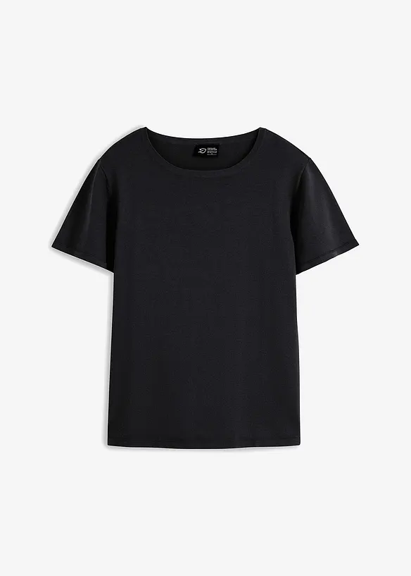 T-shirt en fine maille 100% coton, bonprix