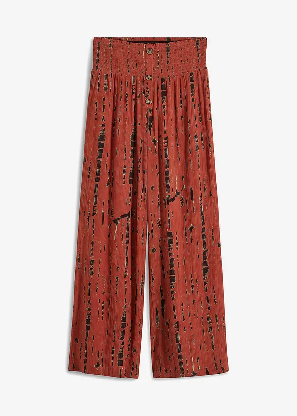 Palazzo-Hose aus fließender Viskose, bonprix