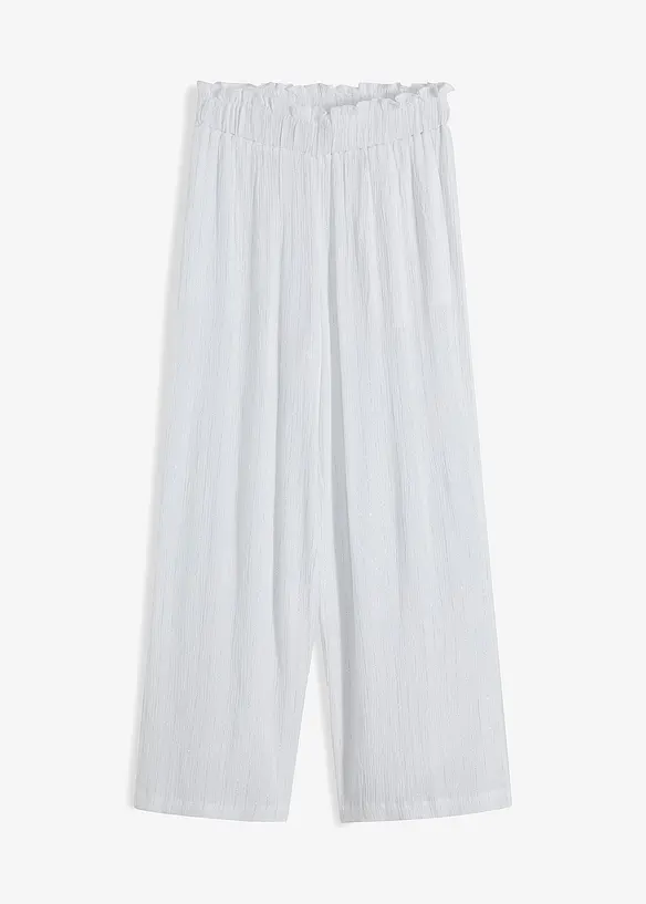 Pantalon palazzo en viscose, bonprix