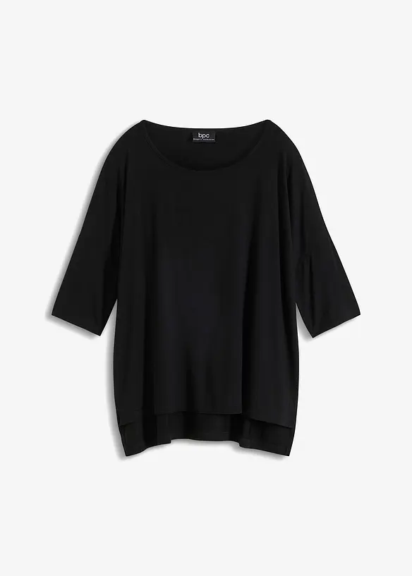 T-shirt boxy en viscose extensible, bonprix