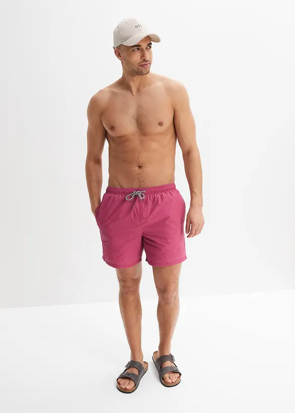 Short de bain homme, aspect délavé, bpc bonprix collection