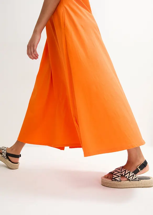 Jerseykleid aus reiner Baumwolle, bonprix