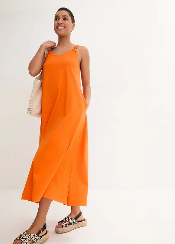 Jerseykleid aus reiner Baumwolle, bonprix