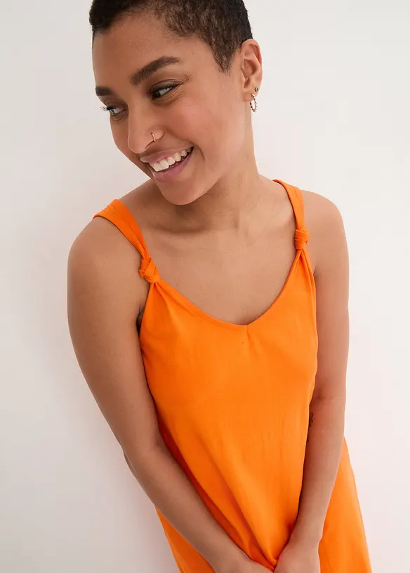 Jerseykleid aus reiner Baumwolle, bonprix