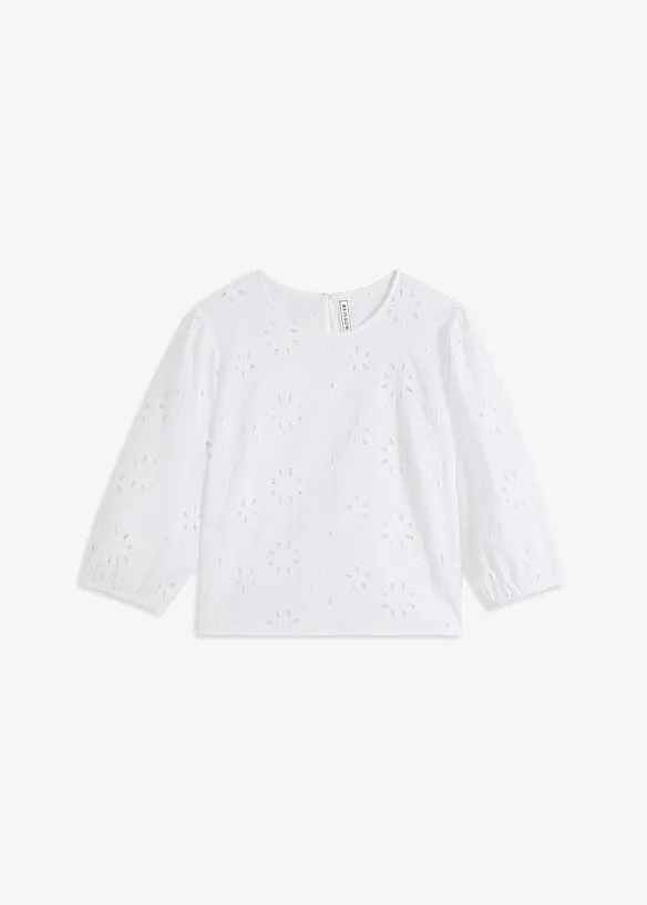 Blouse en broderie anglaise, bonprix