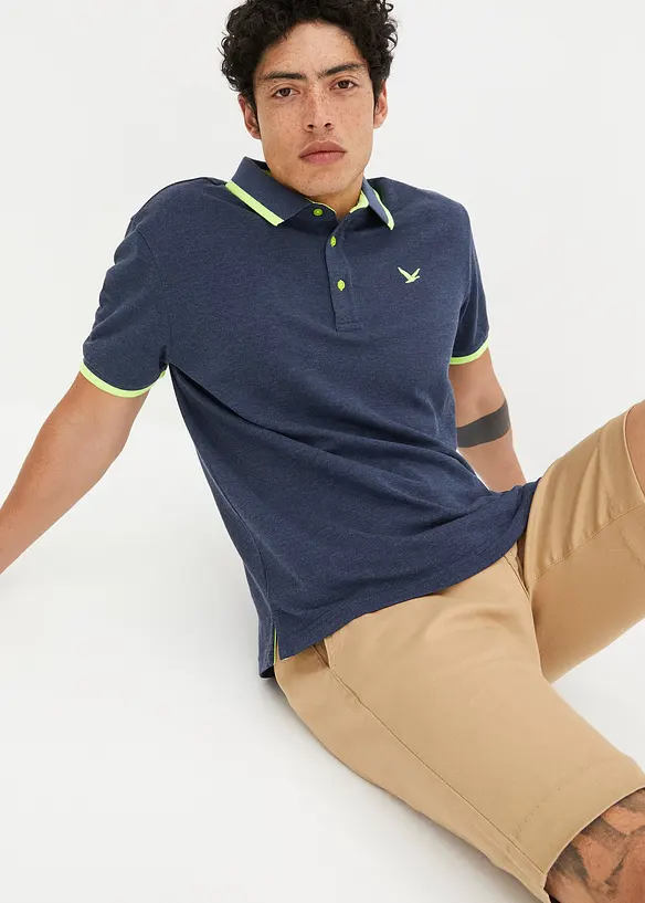 Polo en piqué 100% coton, bonprix
