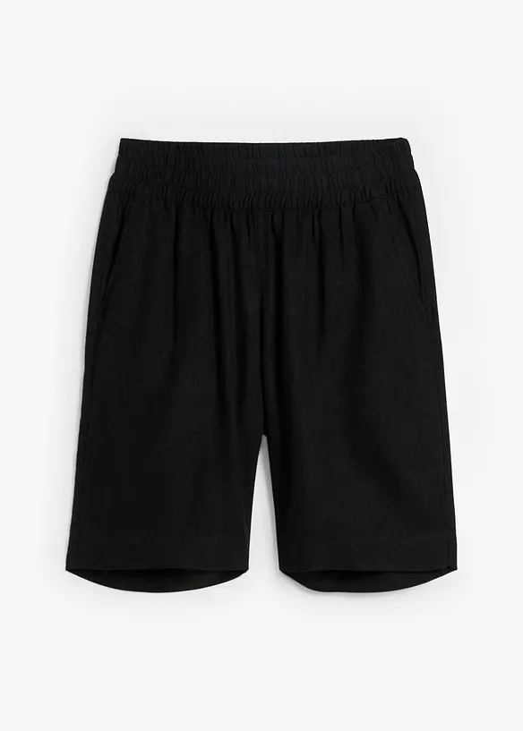 Bermuda en mélange lin et viscose, bonprix