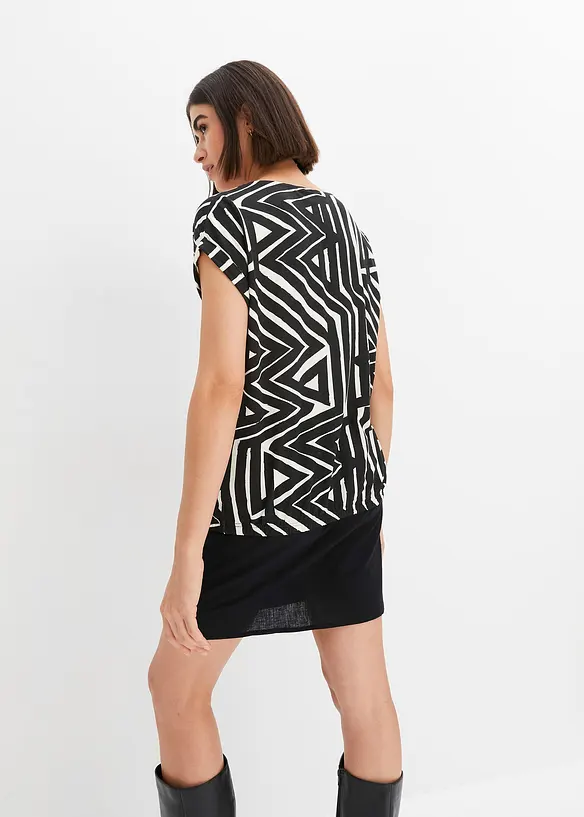 Bedrucktes Oversize-Shirt, bonprix