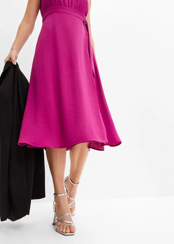 Robe Fantaisie Bleu Bonheur Taille 40 - Occasion En Parfait état, Style Parisienne, Manches 3/4