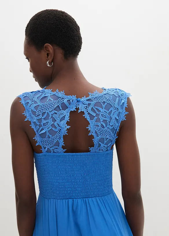 Minikleid mit Spitze, bonprix