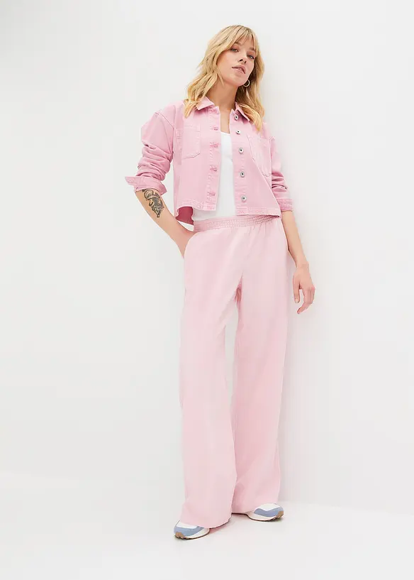 Palazzo-Hose aus Leinen, bonprix