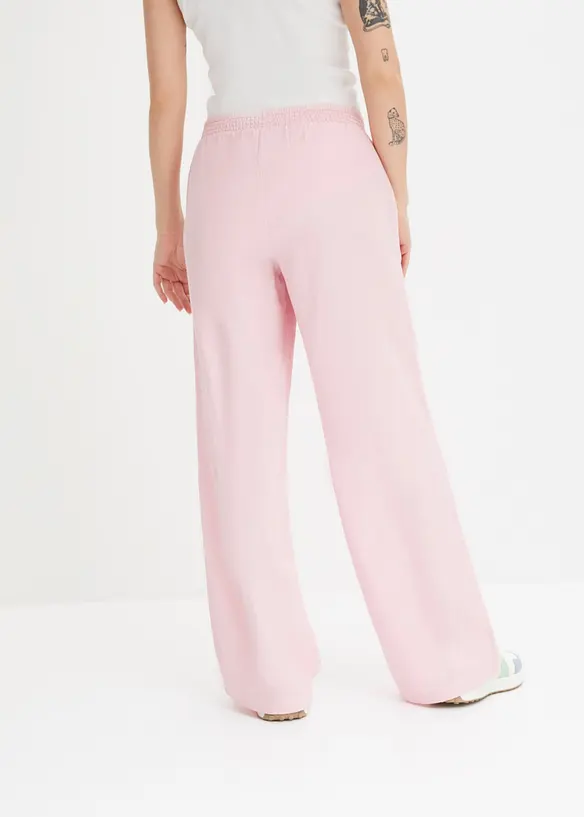 Palazzo-Hose aus Leinen, bonprix