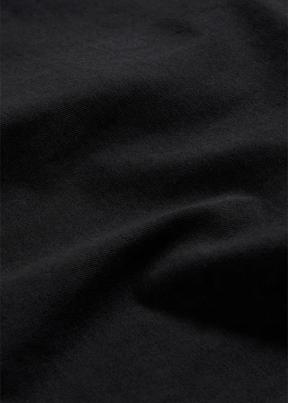 Rundhals-Shirt, Kurzarm (5er Pack), bonprix