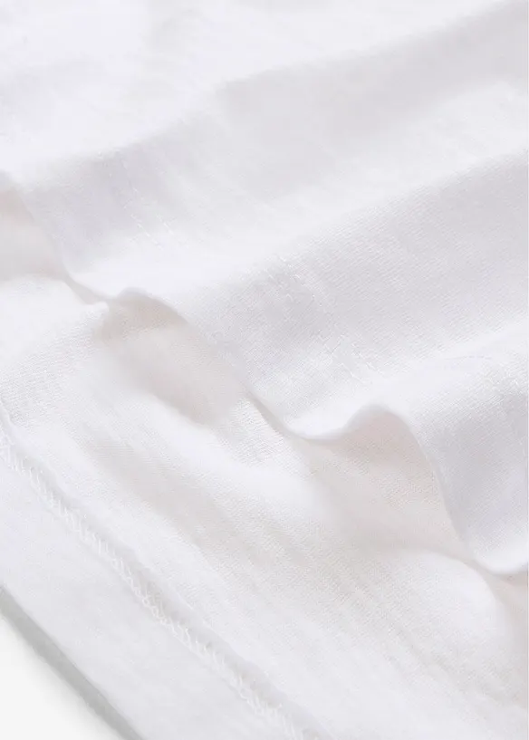 Boxy-Longshirt mit kurzen Ärmeln, bonprix