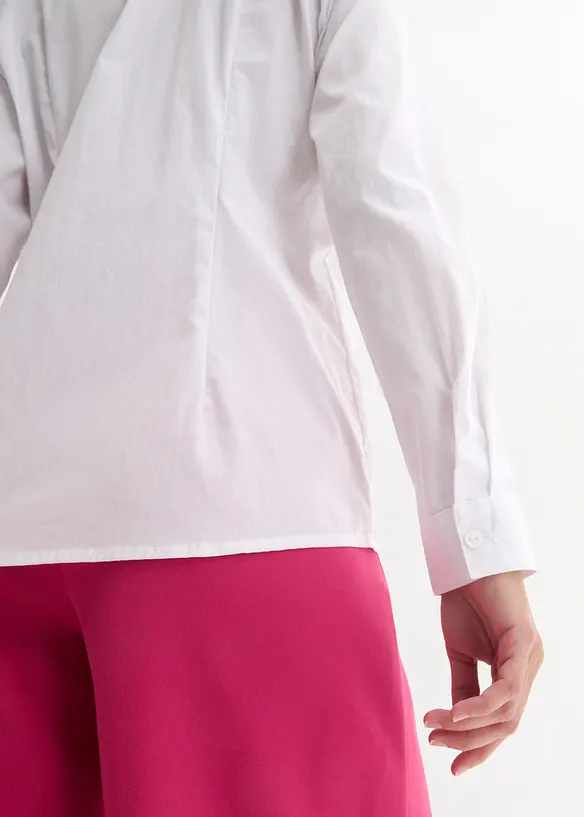 Stretchbluse, langarm, bonprix