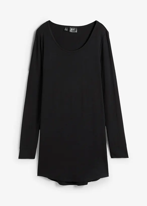 T-shirt viscose long, manches longues, bonprix