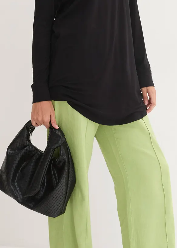 Viskose Longshirt, Langarm, bonprix