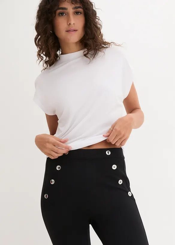Legging en Punto di Roma, bonprix