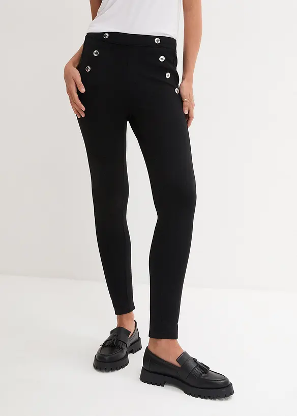 Legging en Punto di Roma, bonprix