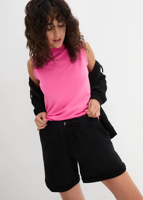 Short en molleton 100% coton, bonprix