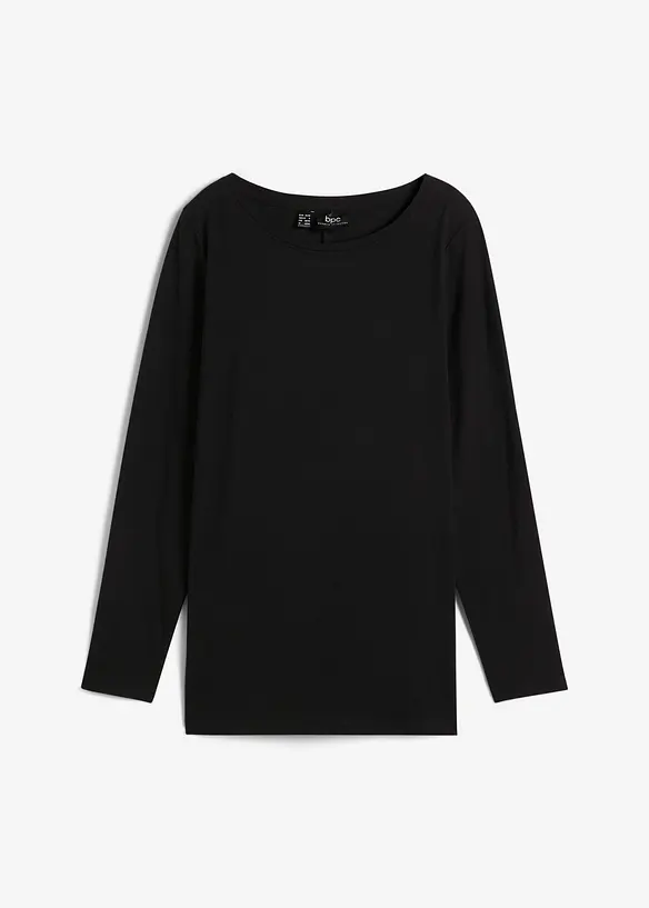 Langarm-Shirt mit reiner Bio-Baumwolle, bonprix