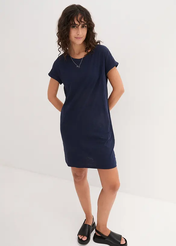 Jerseykleid mit reiner Bio-Baumwolle, bonprix