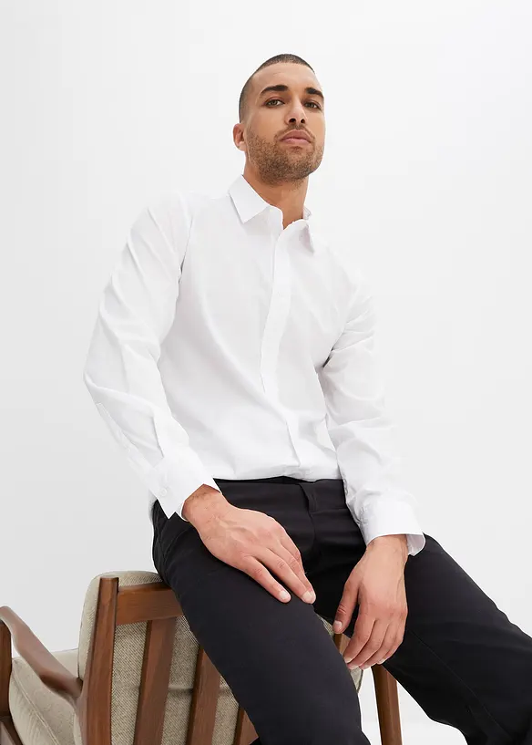 Chemise habillée extensible, Slim, bonprix