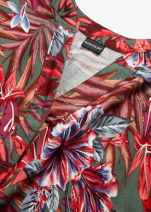 Maxikleid aus fließender Viskose, bonprix