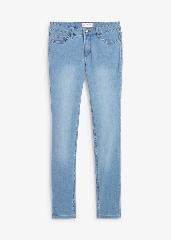Jean skinny taille mi-haute, extensible, bonprix
