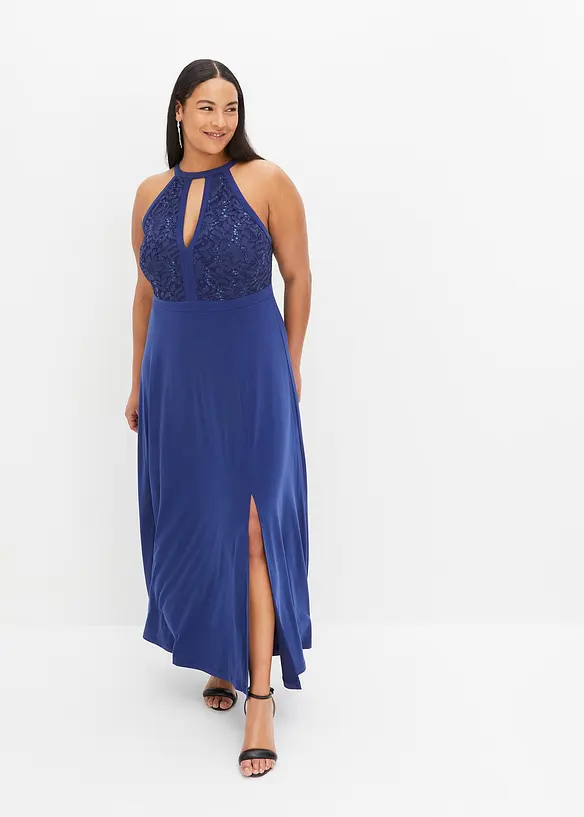Maxikleid mit Spitze, bonprix